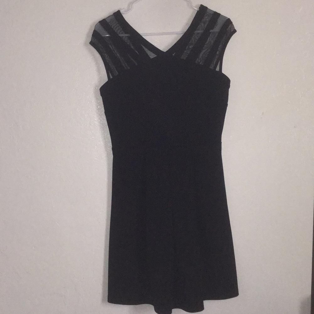 simple black dress